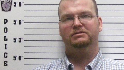 Justin Harrel propuso matrimonio a su novia la semana pasada, cuando lo estaban arrestando.