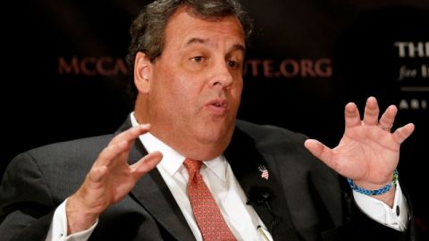 El gobernador de Nueva Jersey, Chris Christie.