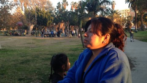 Reyna Fabián recuerda con nostalgia su país.