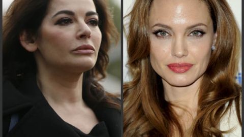 Nigella Lawson (i) ha estado en el ojo del huracán por su divorcio y por unas declaraciones que hizo en un tribunal.
