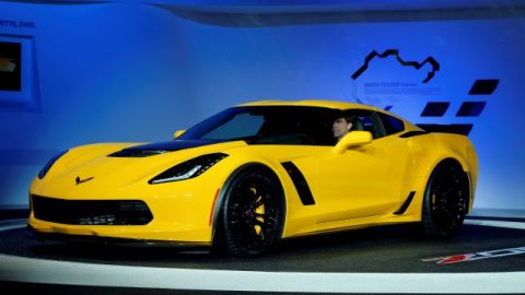 El Chevrolet Corvette Z06 2015 fue no de los modelos presentados por Chevrolet en el show.