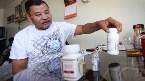 Roberto Sigüenza ha comenzado el 2014  con las prestaciones de 'Obamacare'.