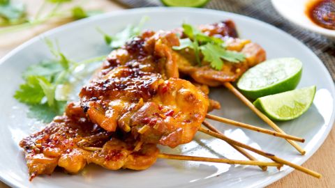 Cilantro Thai grilled chicken.