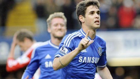 El jugador brasileño Oscar.