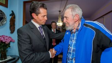 Peña Nieto aseguró que Fidel Castro fue un amigo de México.