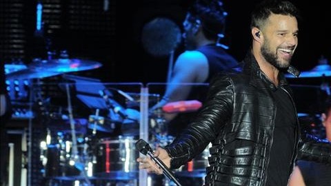 Ricky Martin lanzó la aplicación en su último concierto de Australia.