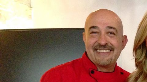 Jaime Martín del Campo, Aylín Mujica y Ramiro Arvizu  del elenco de 'Top Chef Estrellas'.