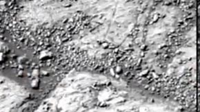 "Pinnacle Island" tiene unos cuatro centímetros de diámetro y tiene el parecido a una dona, por eso su apodo.