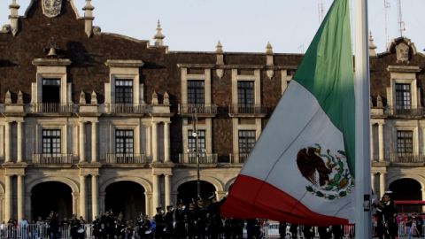 Vista general del palacio de gobierno de la ciudad de Toluca, México, sede de la reunión tripartita entre los mandatarios de Estados Unidos, Barack Obama, de Canadá, Stephen Harper, y de México, Enrique Peña Nieto, a realizarse el miércoles.