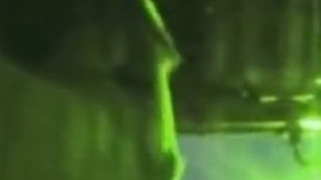 Una muestra de como afectan los rayos láser a los  pilotos.