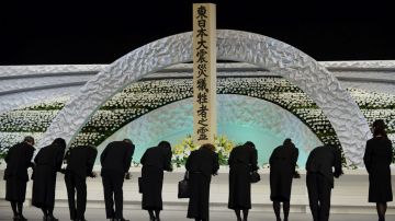 El gobierno japonés erigió un altar en memoria de las víctimas del 11 de marzo de 2011.