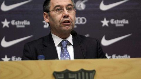 El presidente del FC Barcelona, Josep Maria Bartomeu.