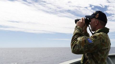 Se intensifica la búsqueda en el Oceáno Índico sur.