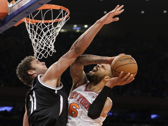 Los Knicks de Nueva York y los Nets de Brooklyn jugaron ayer su último partido de la serie en la actual temporada.
