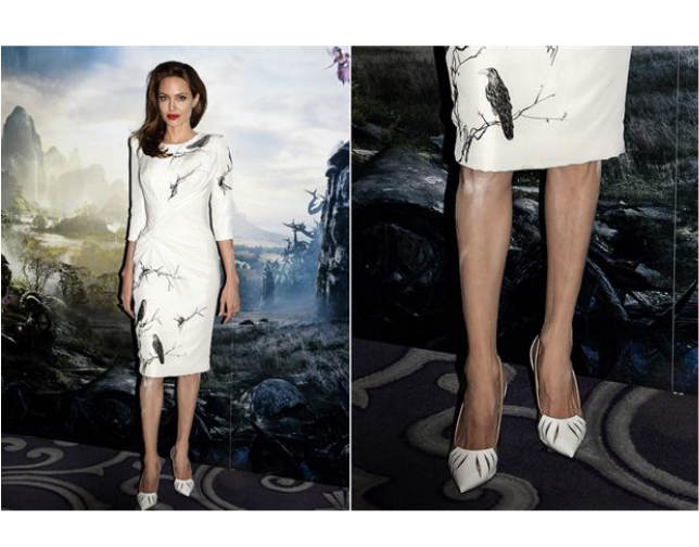 ¿Por qué tenía Angelina Jolie polvo