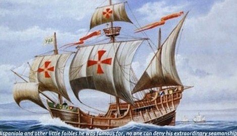 Varias semanas después de llegar al Caribe en 1492, la Santa María, con Colón a bordo, quedó a la deriva al norte de Haití.