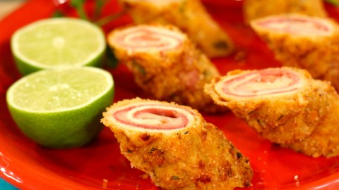 Cordon blue de pollo.