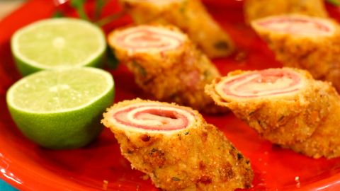 Cordon blue de pollo.