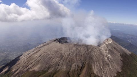 El volcán Chaparrastique podría hacer erupción en estos días.