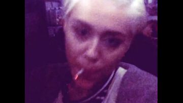 Se desconoce a dónde viajaba Miley cuando grabó esos videos.