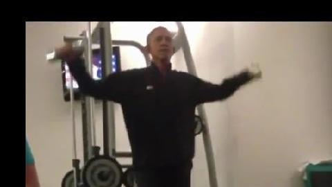 Las imágenes las captó un huésped.