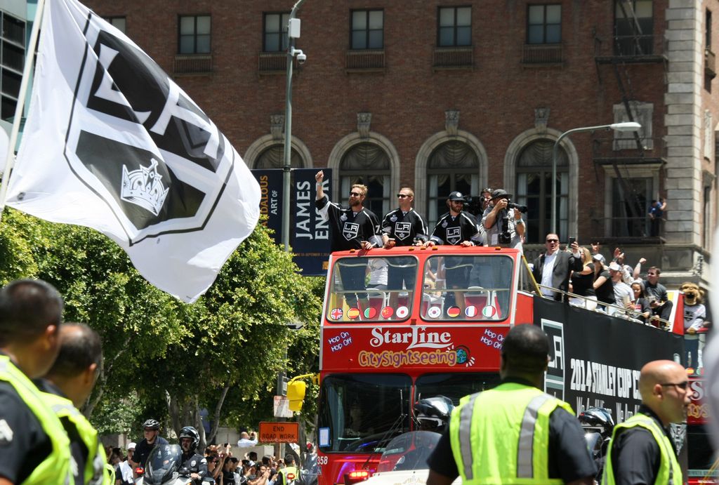 Mira: Los Ángeles de fiesta por los ‘Kings’ (FOTOS)