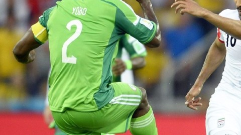 Pocas emociones se vieron entre nigerianos e iraníes.