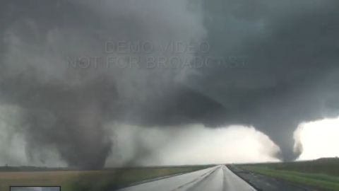Los tornados afectaron a Texas..