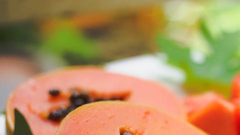 Gracias a su sabor, las papayas son ideales para exquisitos dulces.