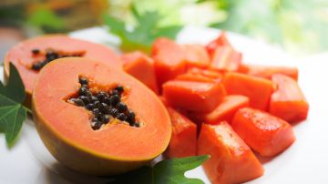 Gracias a su sabor, las papayas son ideales para exquisitos dulces.