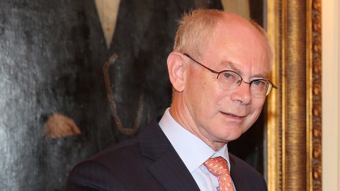 Herman Van Rompuy, presidente del Consejo Europeo.