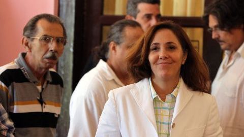 Mariela Castro atendía un evento cuando se publicaba la noticia de su muerte.