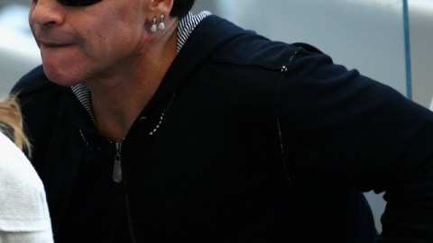 Diego Armando Maradona sigue con sus malos modales de siempre.