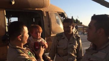 El rescate en el Monte Sinjar, en Irak, fue un rescate por parte de las fuerzas aéreas iraquíes.