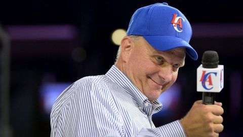 El dueño de los Clippers, Steve Ballmer.
