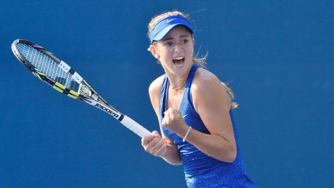 'CiCi' Bellis nació tres años después de que Kournikova hiciera lo que ella hizo hoy en el US Open.
