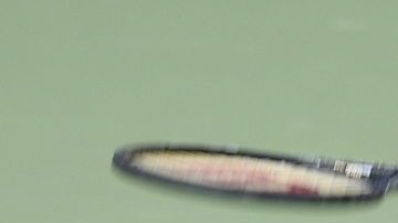 Serena Williams servía a la estonia Kaia Kanepi en Flushing Meadows.