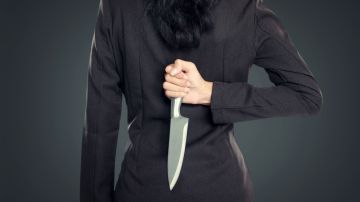 La mujer utilizó un cuchillo para matar a su pareja.