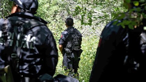 Fosa clandestina en México