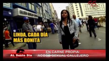 La reportera Stephanie Bravo se lanzó a las calles de Lima para hacer un experimento similar al realizado por Shoshana Roberts en NYC.