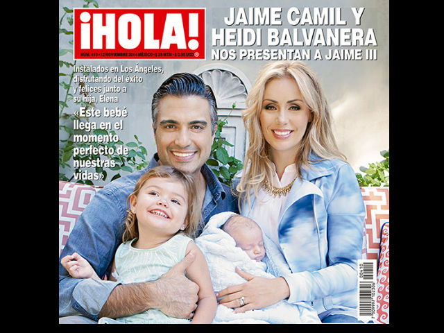 Jaime Camil Y Heidi Balvanera Presumen De Su Bebe La Opinion Heidi balvanera is a 42 year old mexican model. la opinion