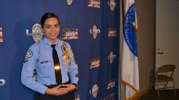 Laura Mendoza, la nueva jefe de cadetes de LAPD. El número de participantes ha incrementado de 457 miembros en el  2007, a más de  6,000 participantes en la actualidad, en su mayoría, latinos..