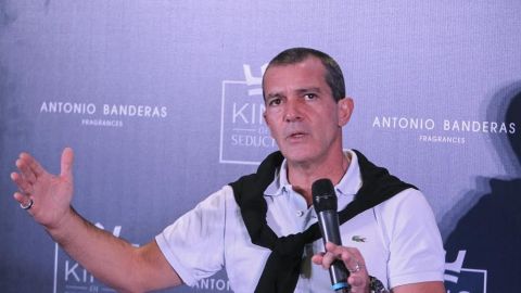 La madre del actor español siempre lo acompañaba en las celebraciones de Semana Santa.