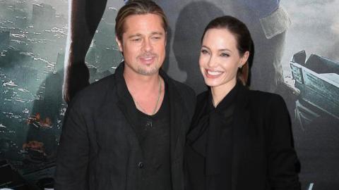 Brad Pitt y Angelina Jolie.