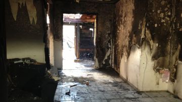 La vivienda incendiada en Pacoima  fue declarada inhabitable.