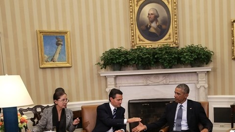 Los mandatarios se reunieron en Washington este martes.