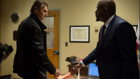 Neeson y Whitaker en una escena de "Taken 3'.