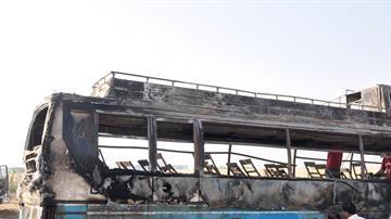 Los hechos ocurrieron a las afueras de la ciudad de Karachi.