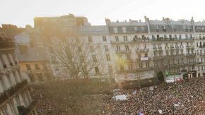 Más de un millón de personas estuvieron presentes solo en París.
