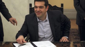 El nuevo primer ministro griego, Alexis Tsipras.
